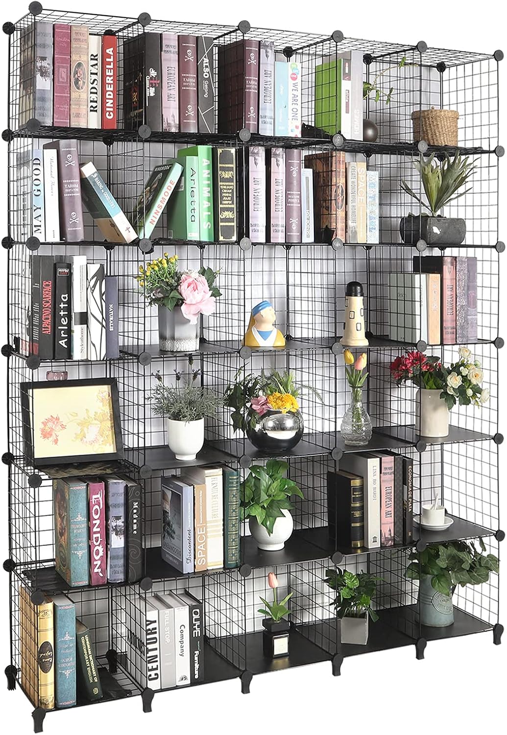 20 Cube Wire Storage Organizer Shelves M5579