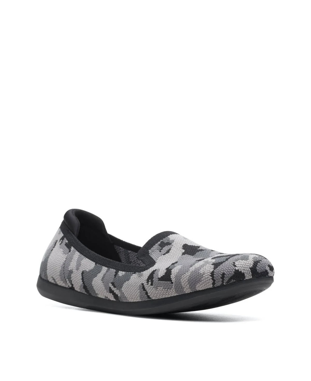 Black Camo Knit Shoes Y959
