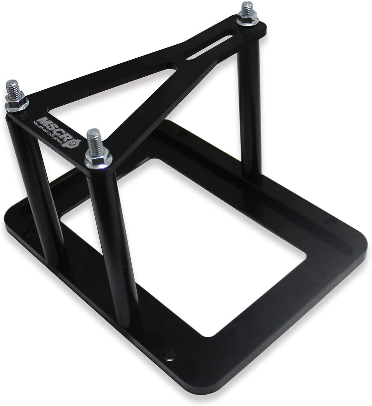 Universal Billet Battery Tray Hold Down Trunk Relocation Box A1523