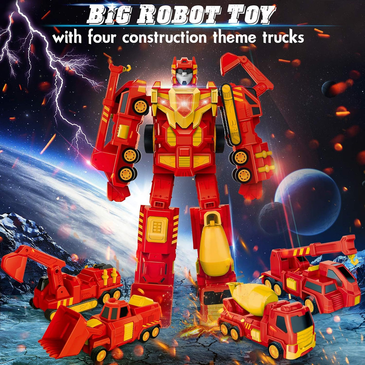 Pull Back Construction Toy Set I46605