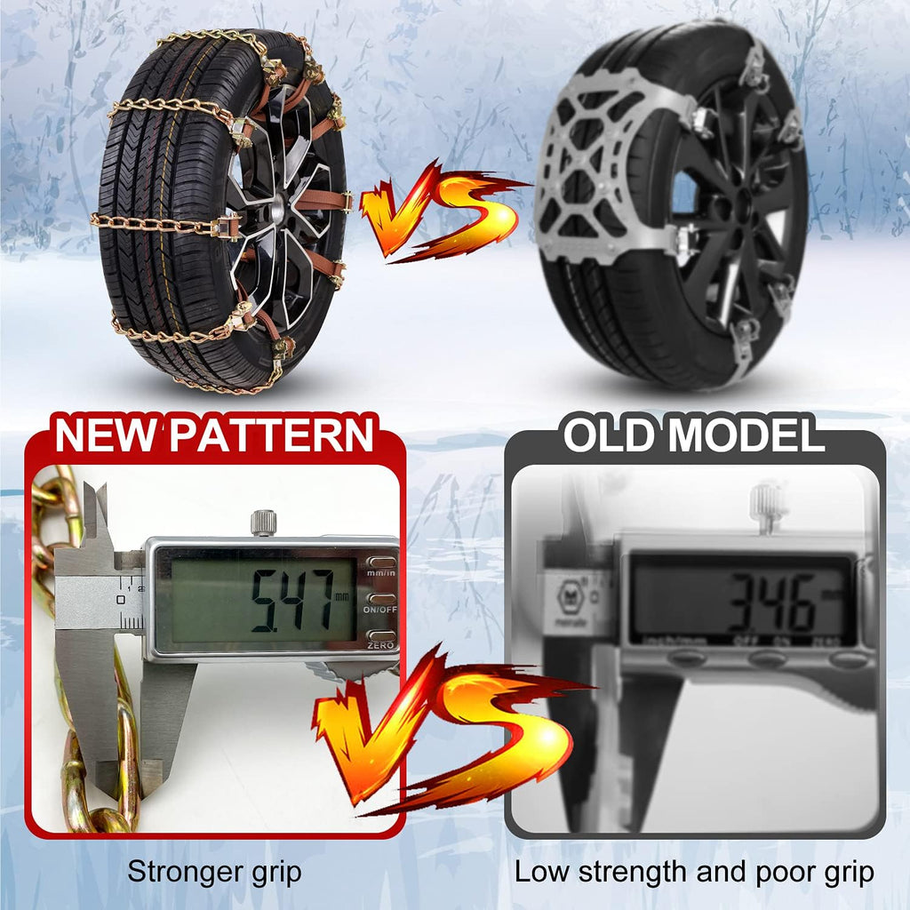 Tire Chains 6 PCS Adjustable Lock O244490