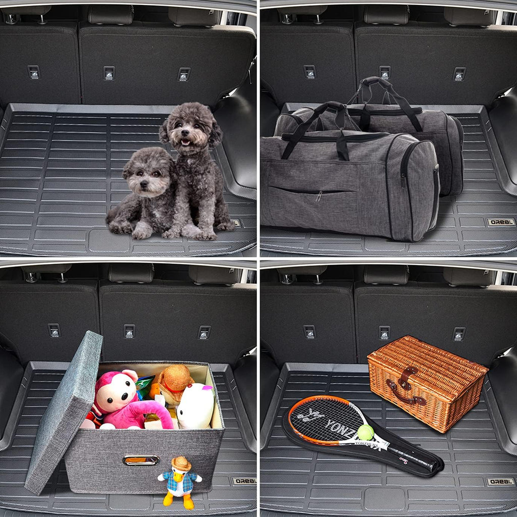 Black Trunk Mat Cargo Liner Floor Cover Z357
