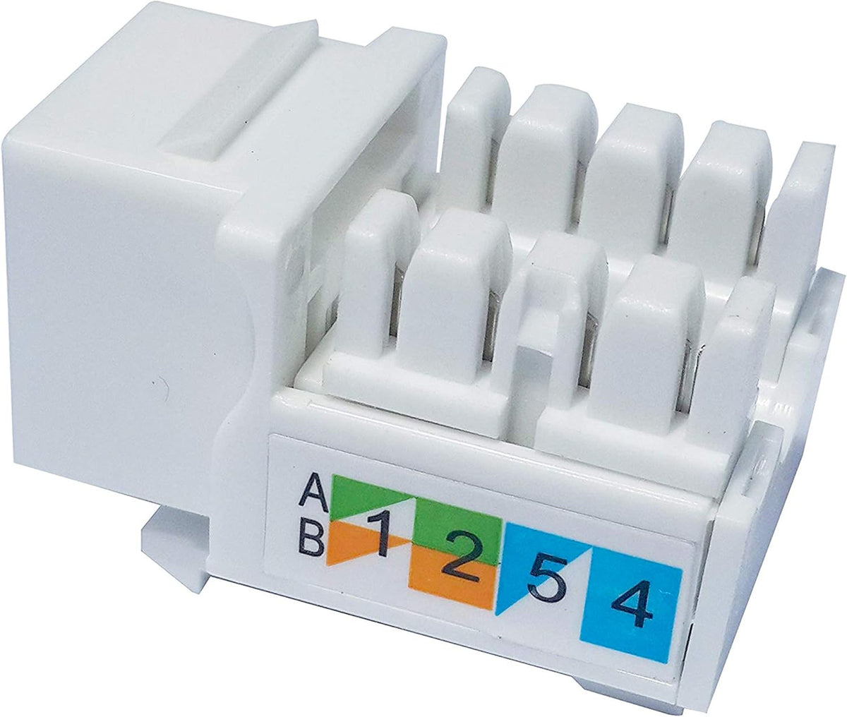 50-Pack Cat6 Keystone Jack D68542