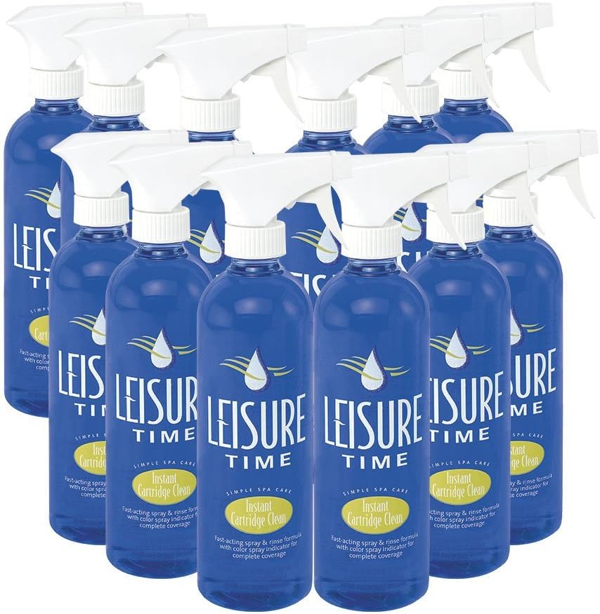 Instant Cartridge Cleaner for Spas and Hot Tubs, 1-Pint, 4-Pack G301163