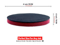 Clay Bar Pad 6'' Orbital Polisher Pad for Car Detailing, 2 Pieces L27179