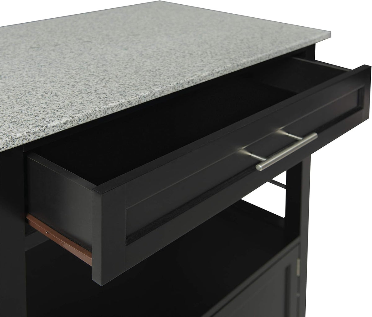 Black Kitchen Cart B7234