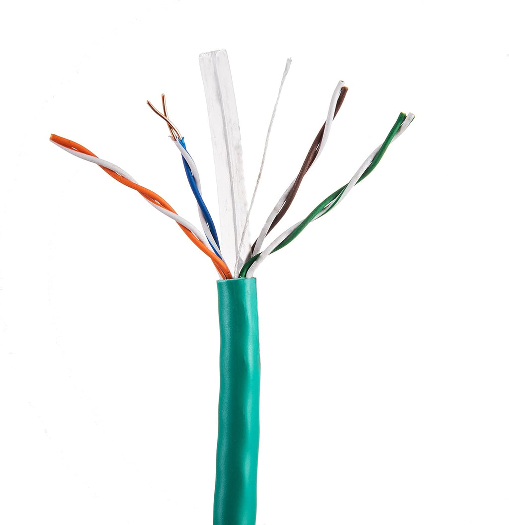 1000ft CAT6 Solid UTP 23AWG Ethernet Cable Orange V59531