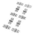 Polished Stainless Steel Marine Grade Door Hinges Set of 10 A1015