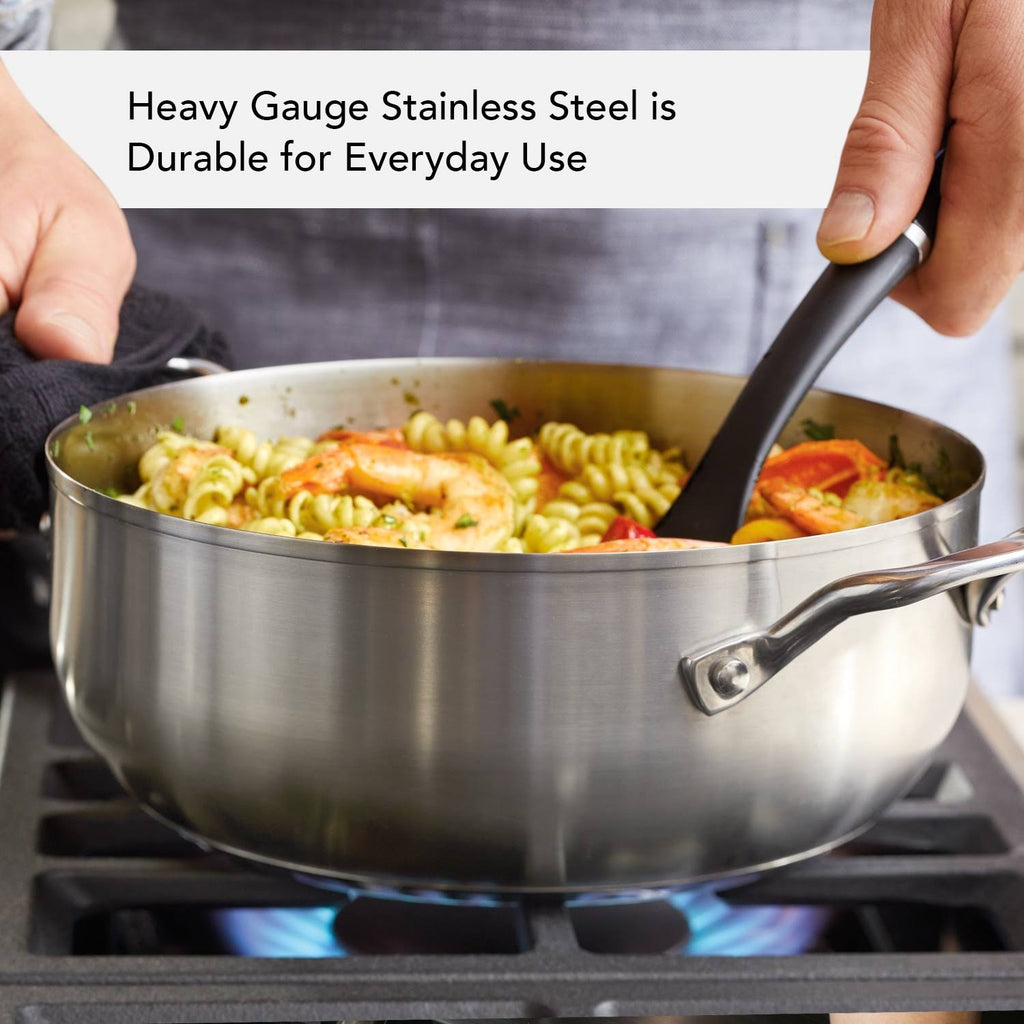Stainless Steel 4qt Casserole with Lid C927194