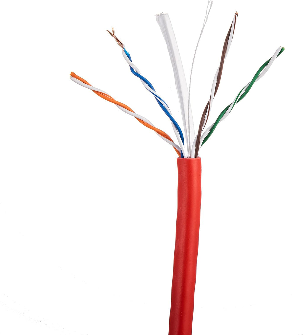 1000ft CAT6 Solid UTP 23AWG Ethernet Cable Orange V59531