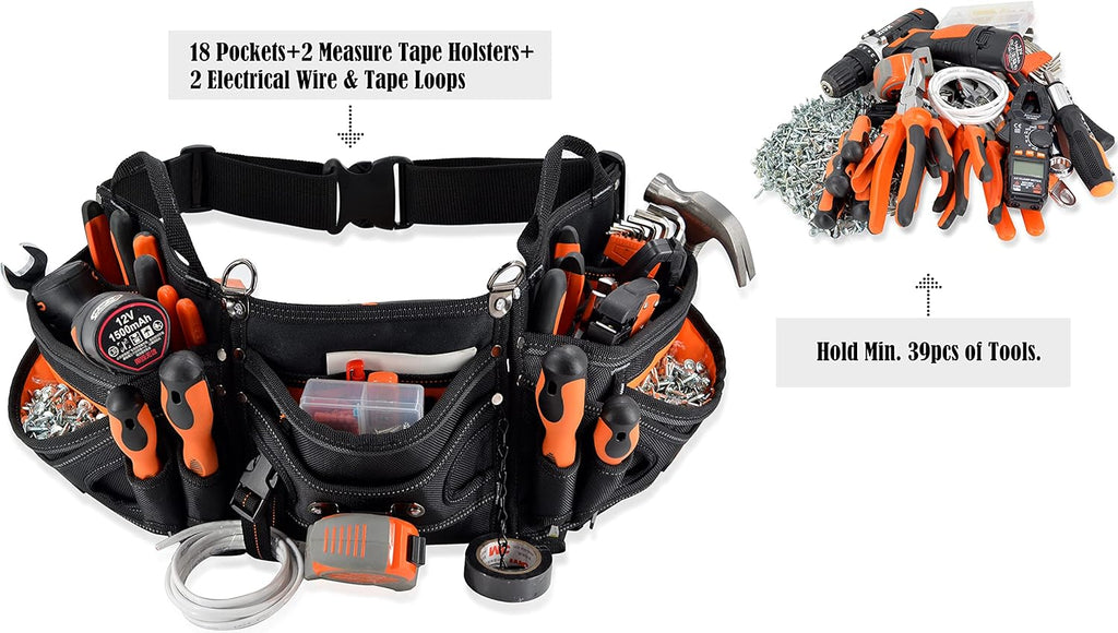 Heavy-Duty Electrician Tool Belt T8151