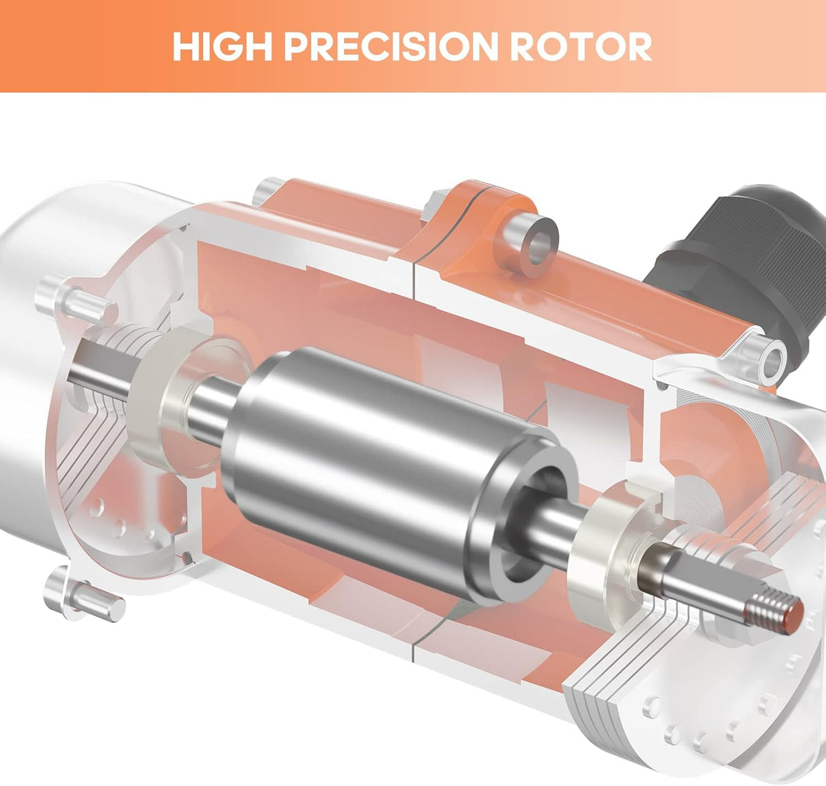 100W Electric Concrete Vibrator Motor 110V 3600RPM I96434