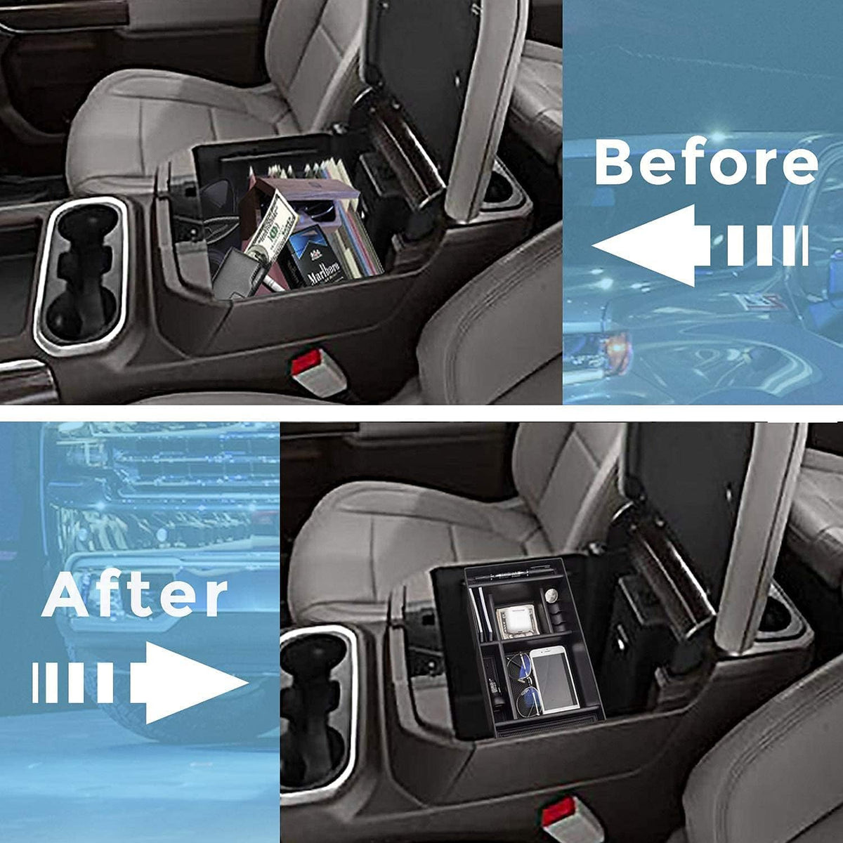 Center Console Organizer Pack of 2 C485