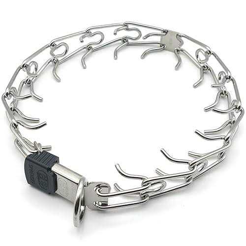 Stainless Steel Prong Dog Collar with ClicLock Buckle K74194