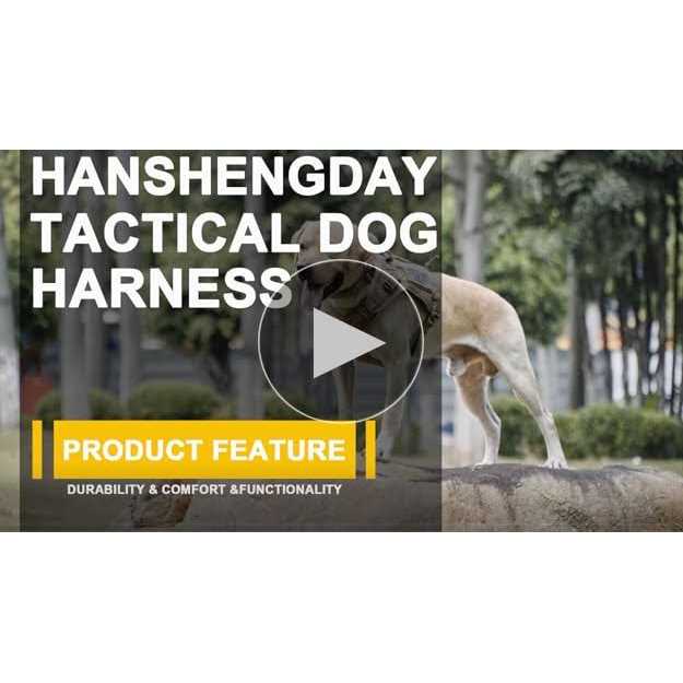 Tactical Service Dog Harness with Handle O524390