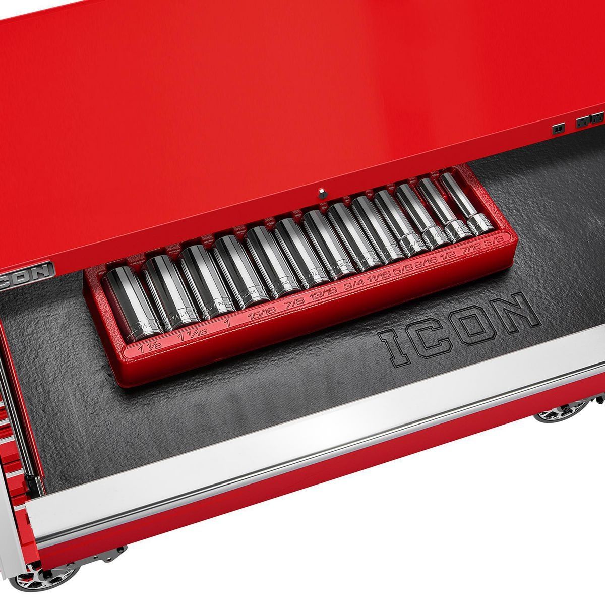 1/2 in. Drive SAE Deep Socket Set, 13-Piece X4722