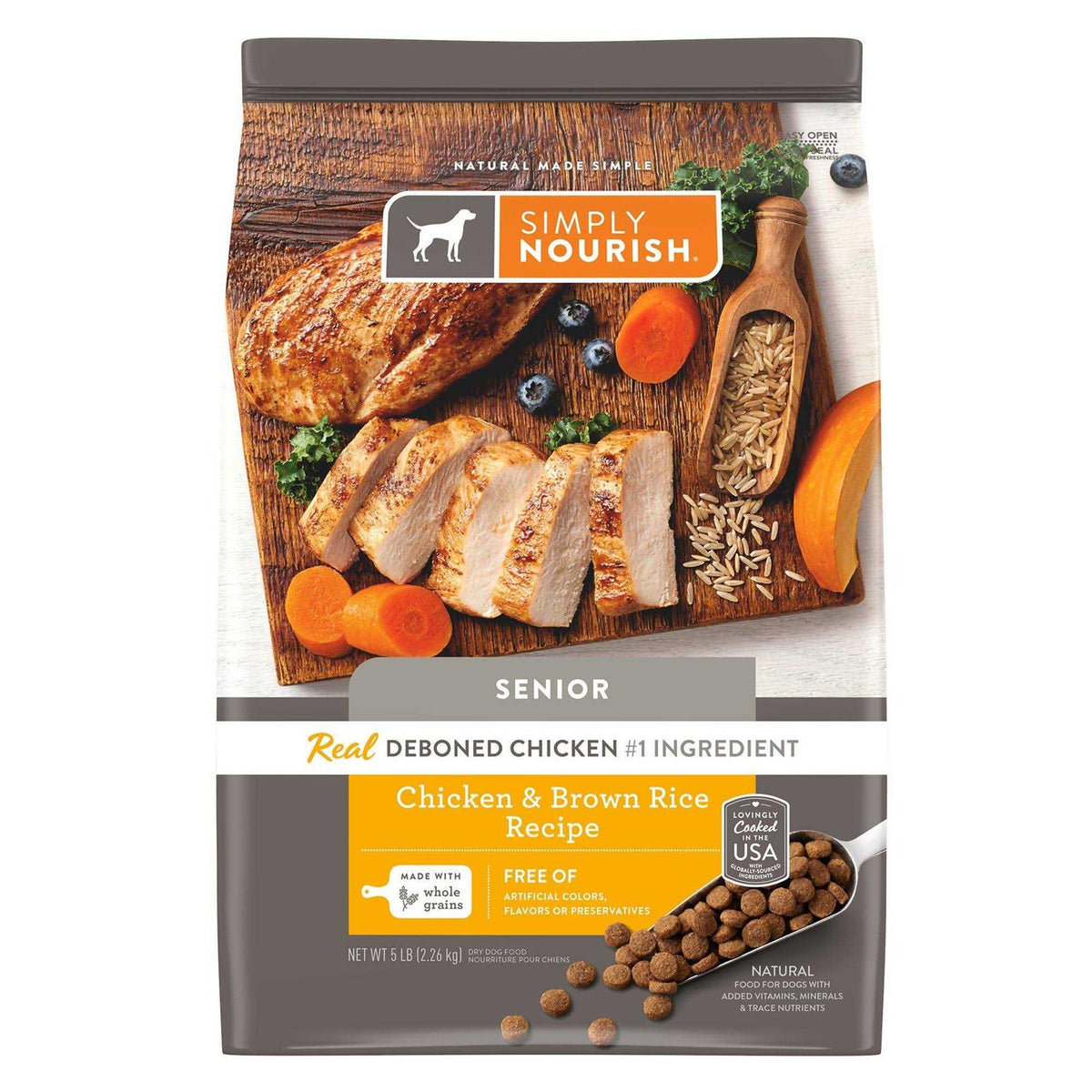 Original Senior Dry Dog Food V581