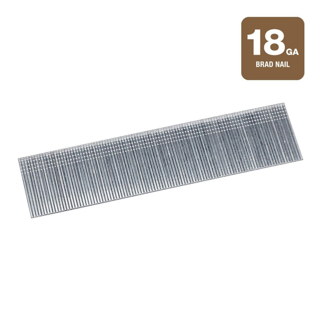 1-1/4 in. 18 GA Galvanized Brad Nails, 5000-Piece F883687