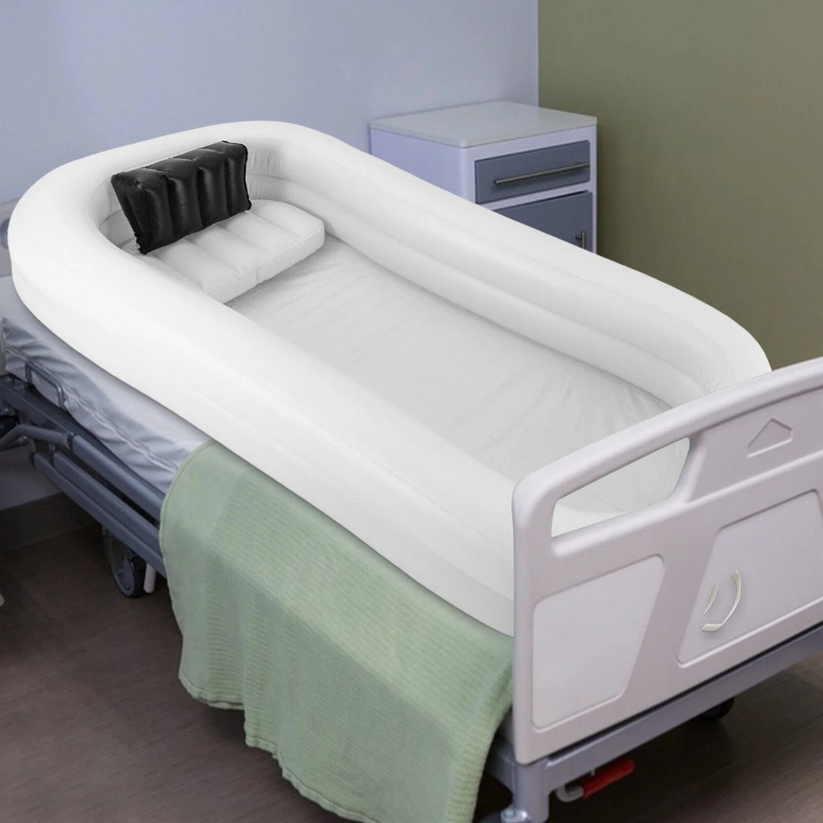 White PVC Inflatable Bathtub with Electric Air Pump E789