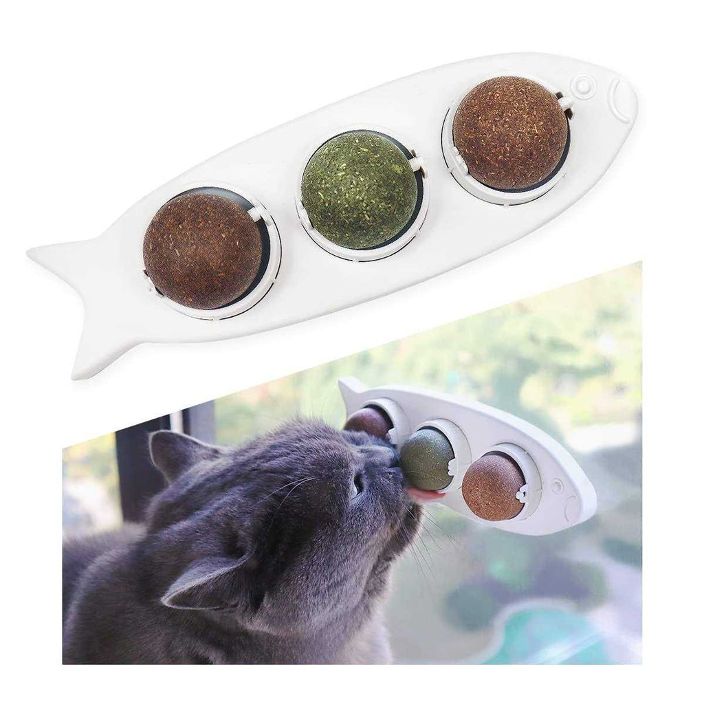 Catnip Wall Balls Toys for Cats B17139