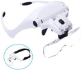 Head Mount Magnifier with LED Light and 5 Replaceable Lenses M43853