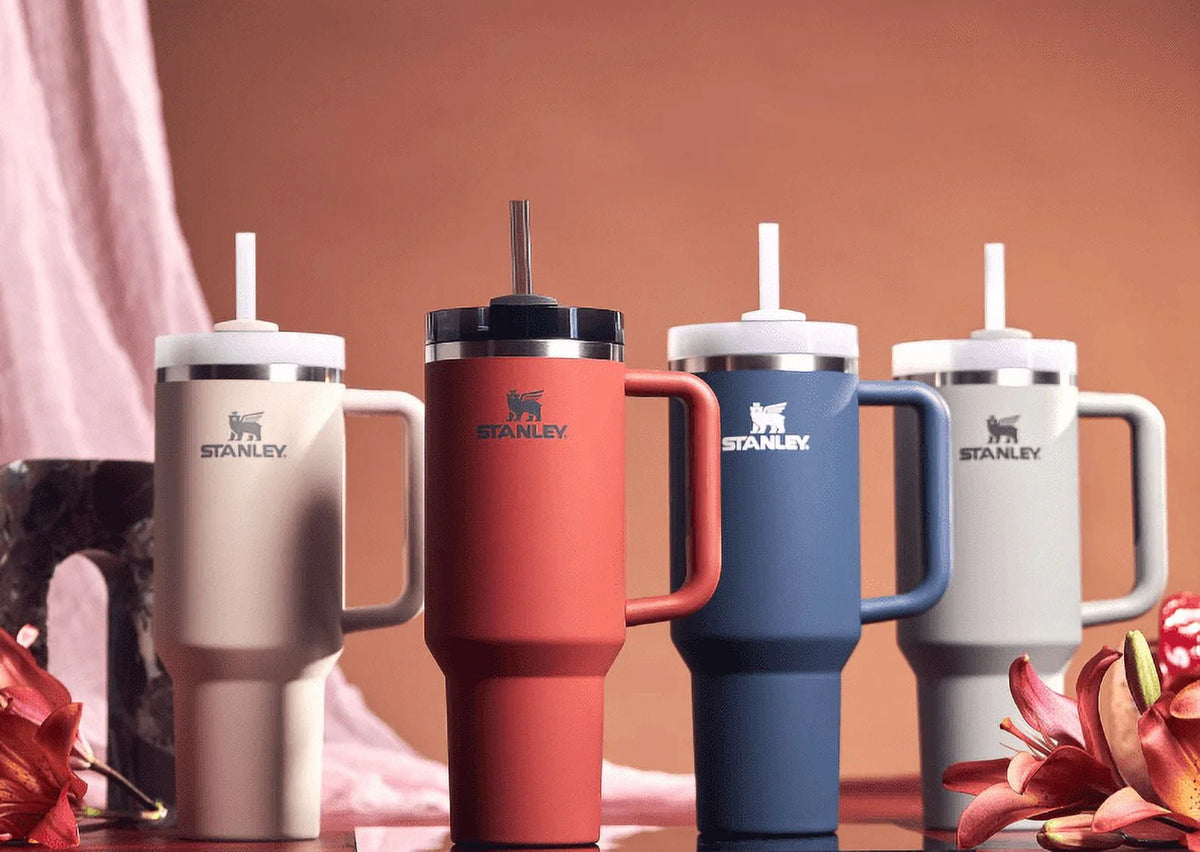 Stainless Steel Vacuum Insulated Tumbler with Lid and Straw R8491