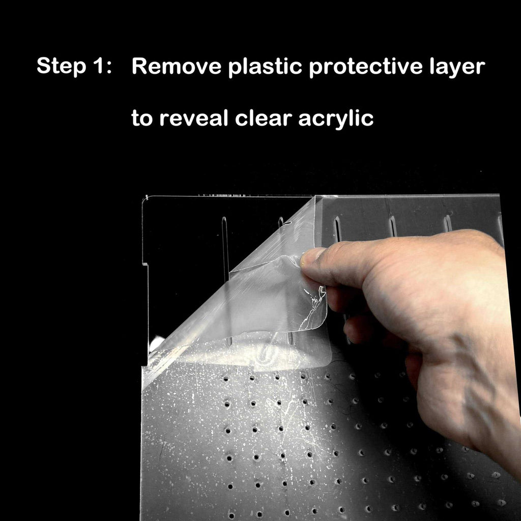Acrylic Aquarium Divider Kit with Suction Cups S261869