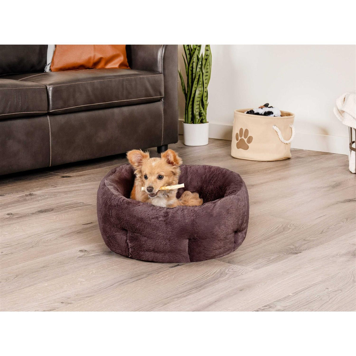 Luxury Fur Warming Cuddler Bed V842013