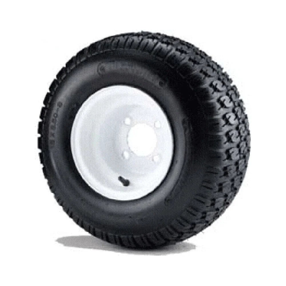 18x8.50-8 Tire with 8 inch Steel White Wheel Z454