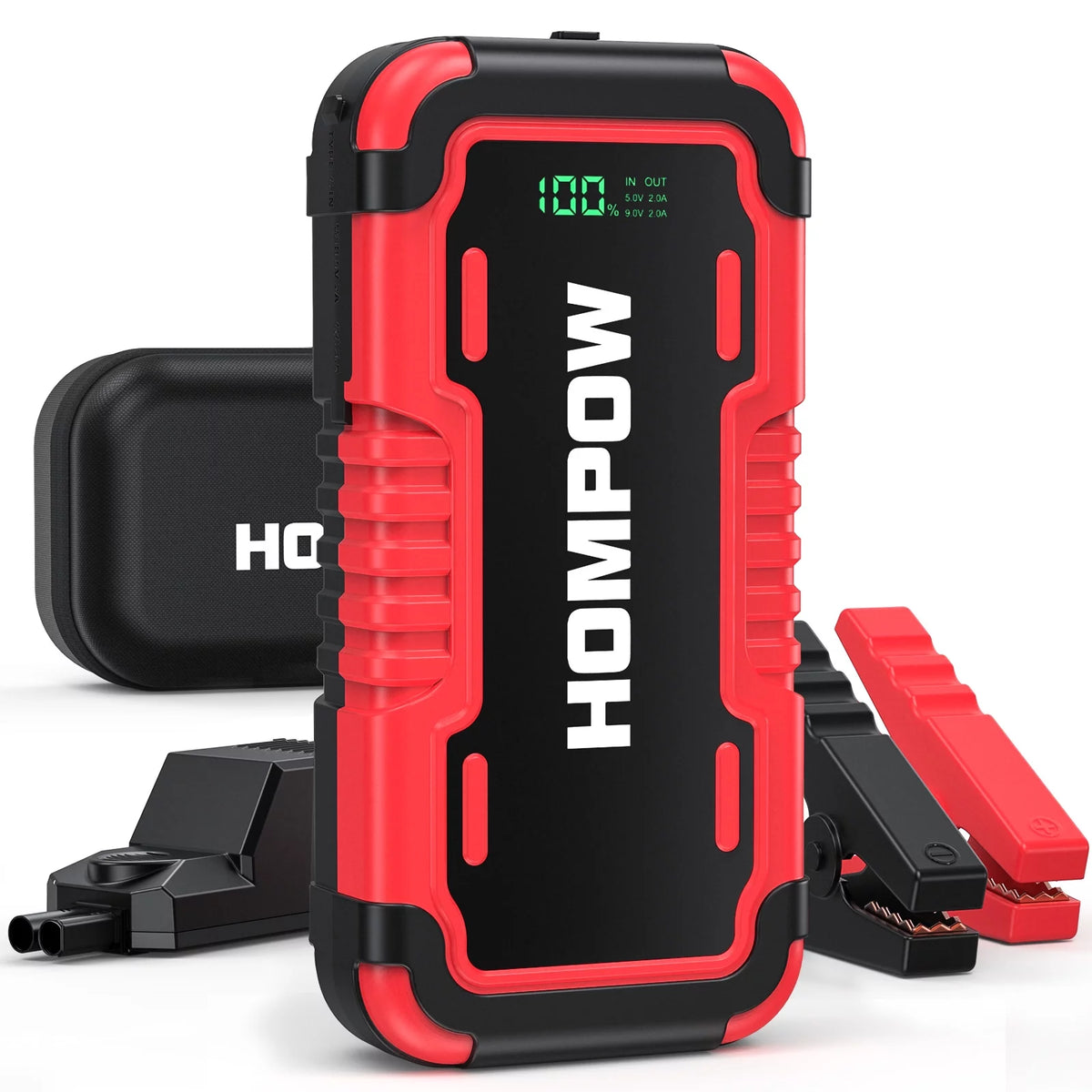 2000A Peak 18000mAh Lithium Jump Starter Battery Pack E531701