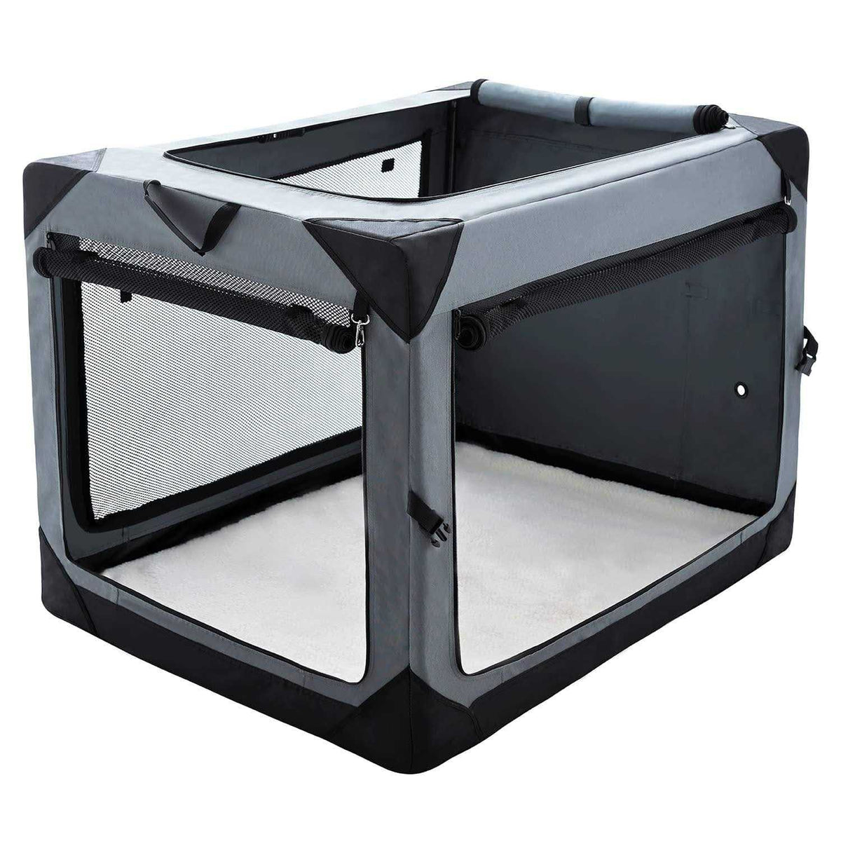 Collapsible 4-Door Soft Dog Crate B463652