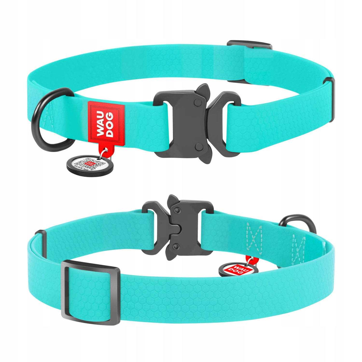 Waterproof Dog Collar with QR passport R4280