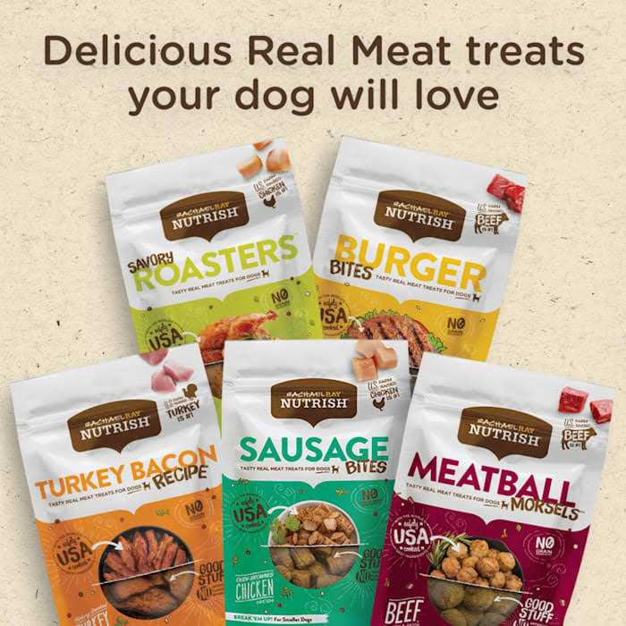 Beef & Bison Burger Bites Dog Treats W842