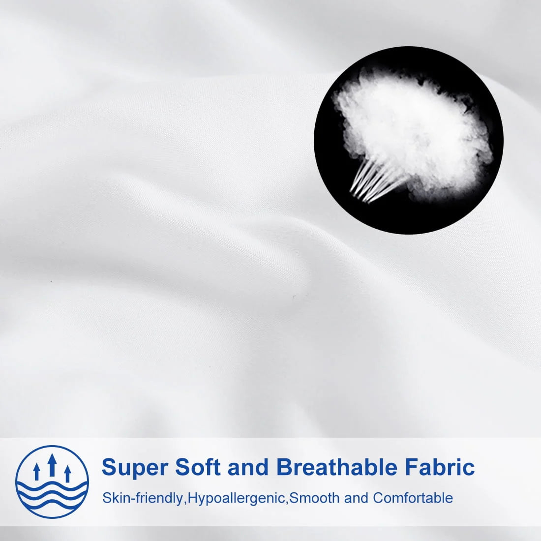 Queen White Down Alternative Comforter P8356