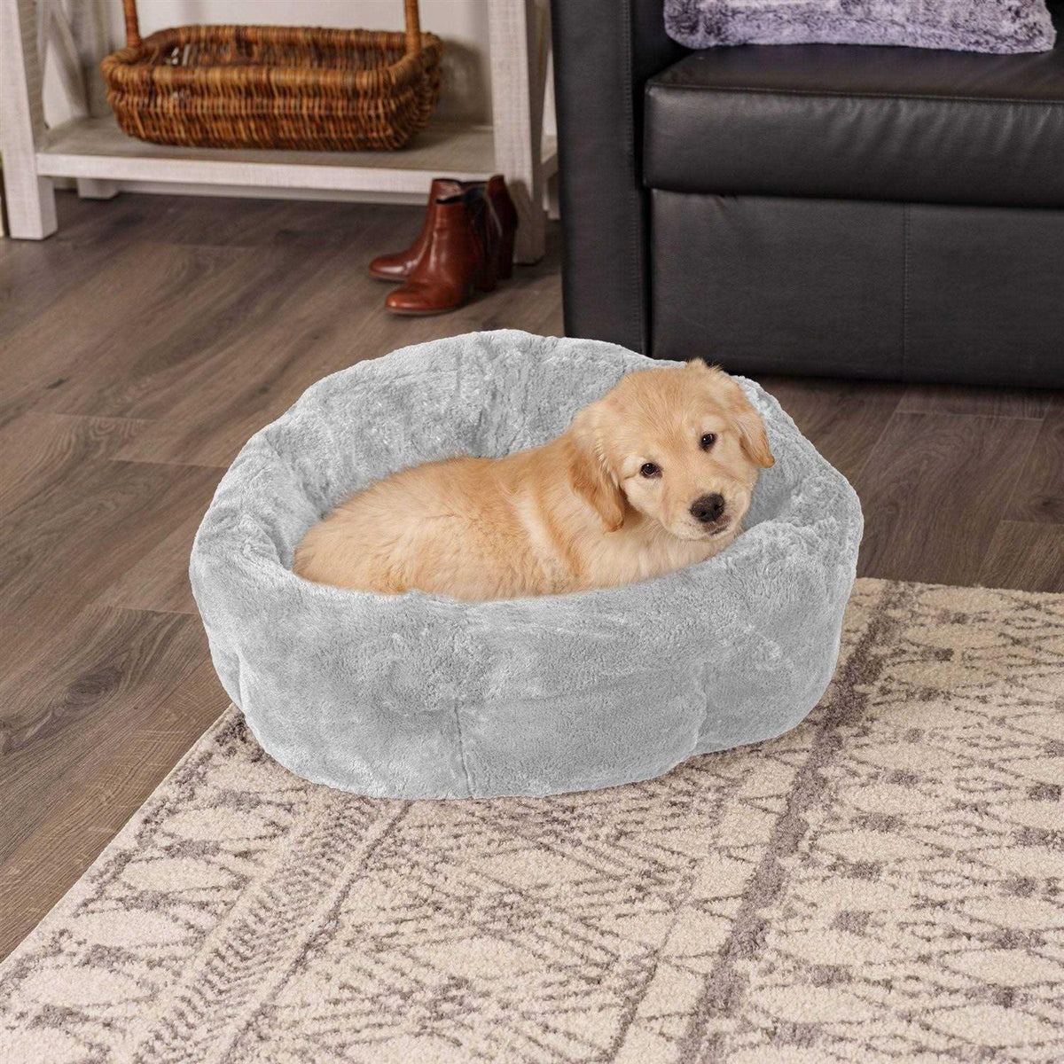 Luxury Fur Warming Cuddler Bed V842013
