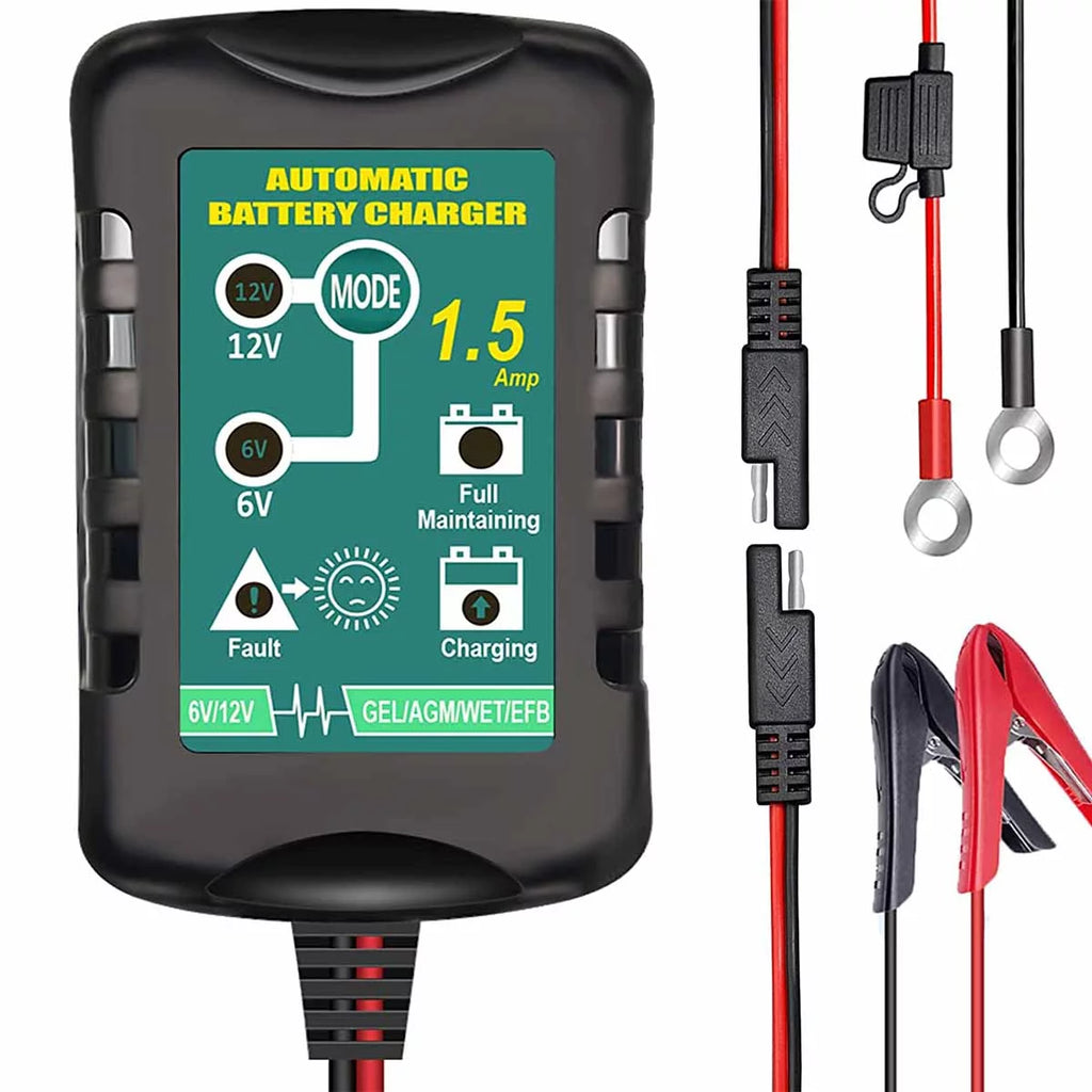 12V 6V 800mA Automatic Battery Charger U813