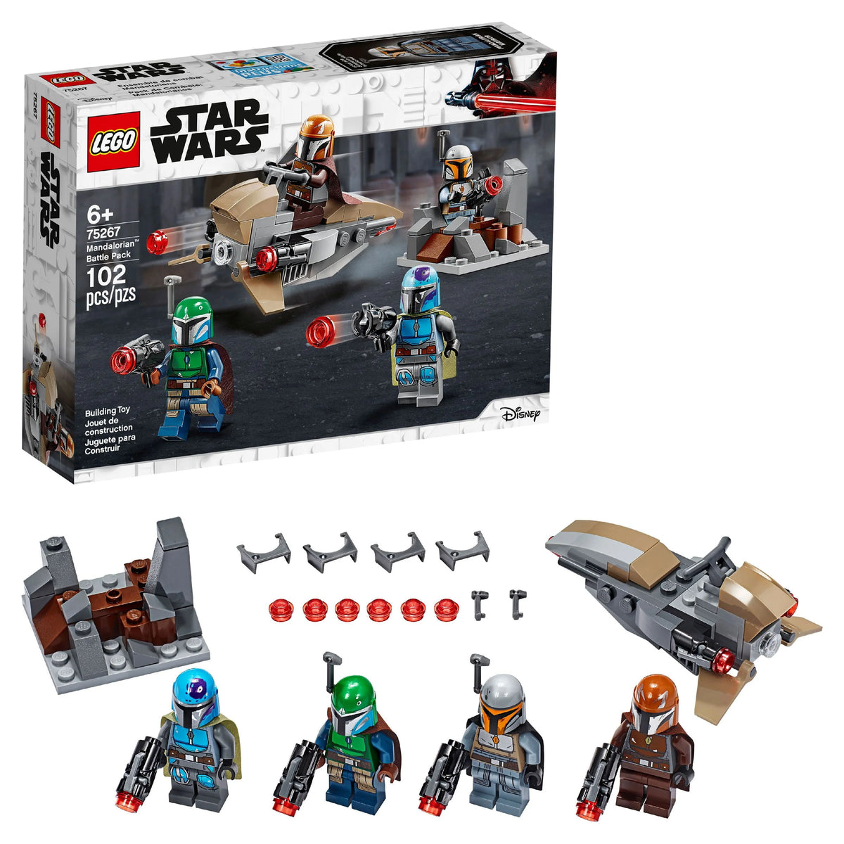 Mandalorian Battle Pack Building Kit 102 Pieces J97618