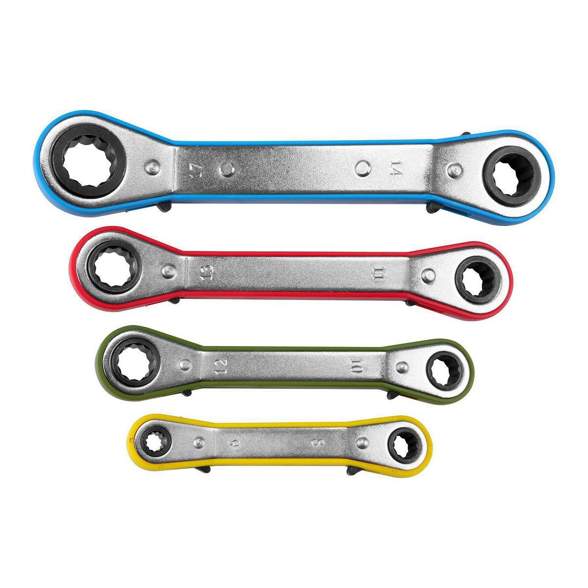 4 Piece Metric Ratcheting Wrench Set R94204