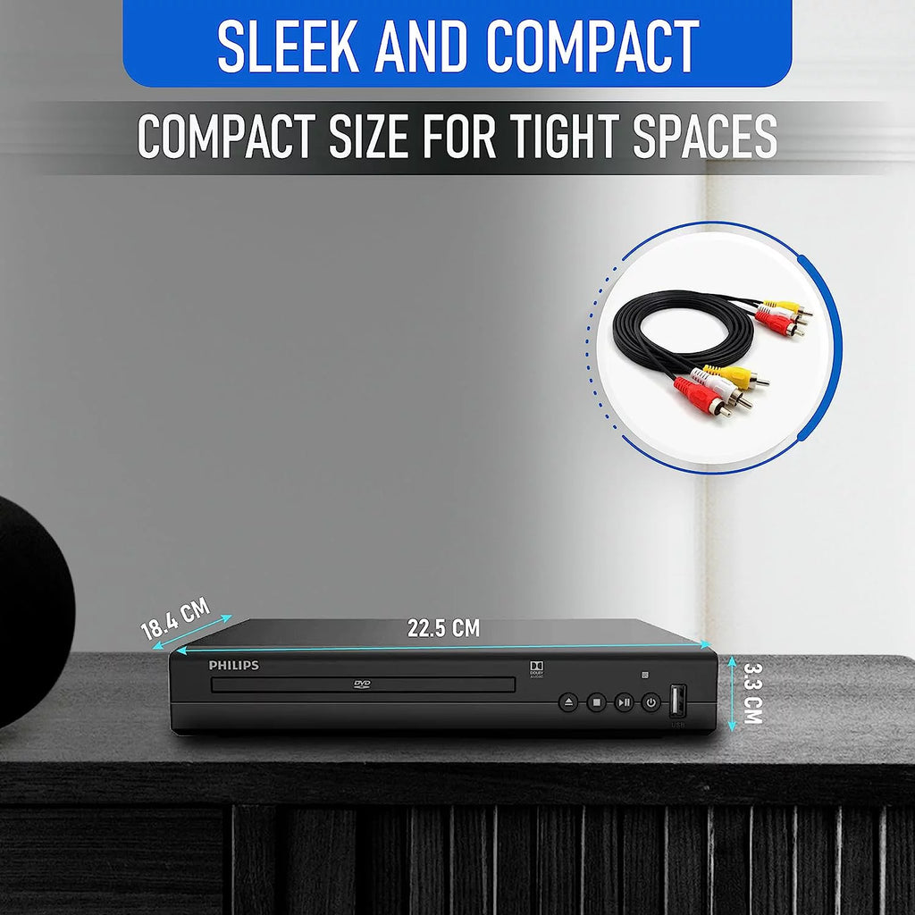 DVD Player 1080p USB T3351