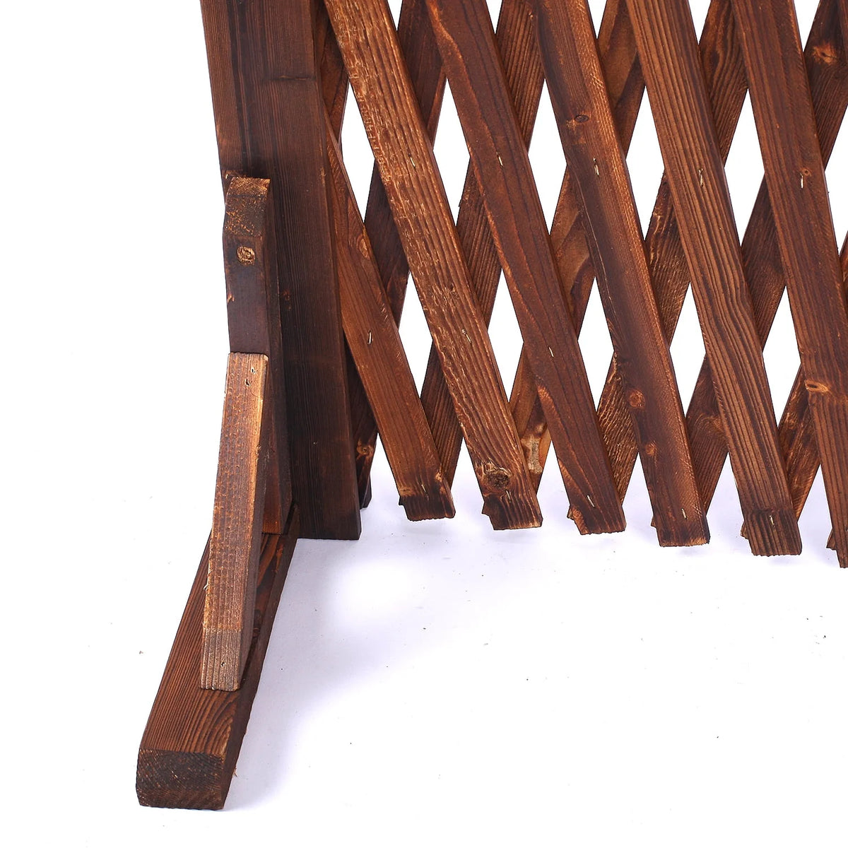 2 Pack 27.5 x 63 Extendable Wood Fence L4755