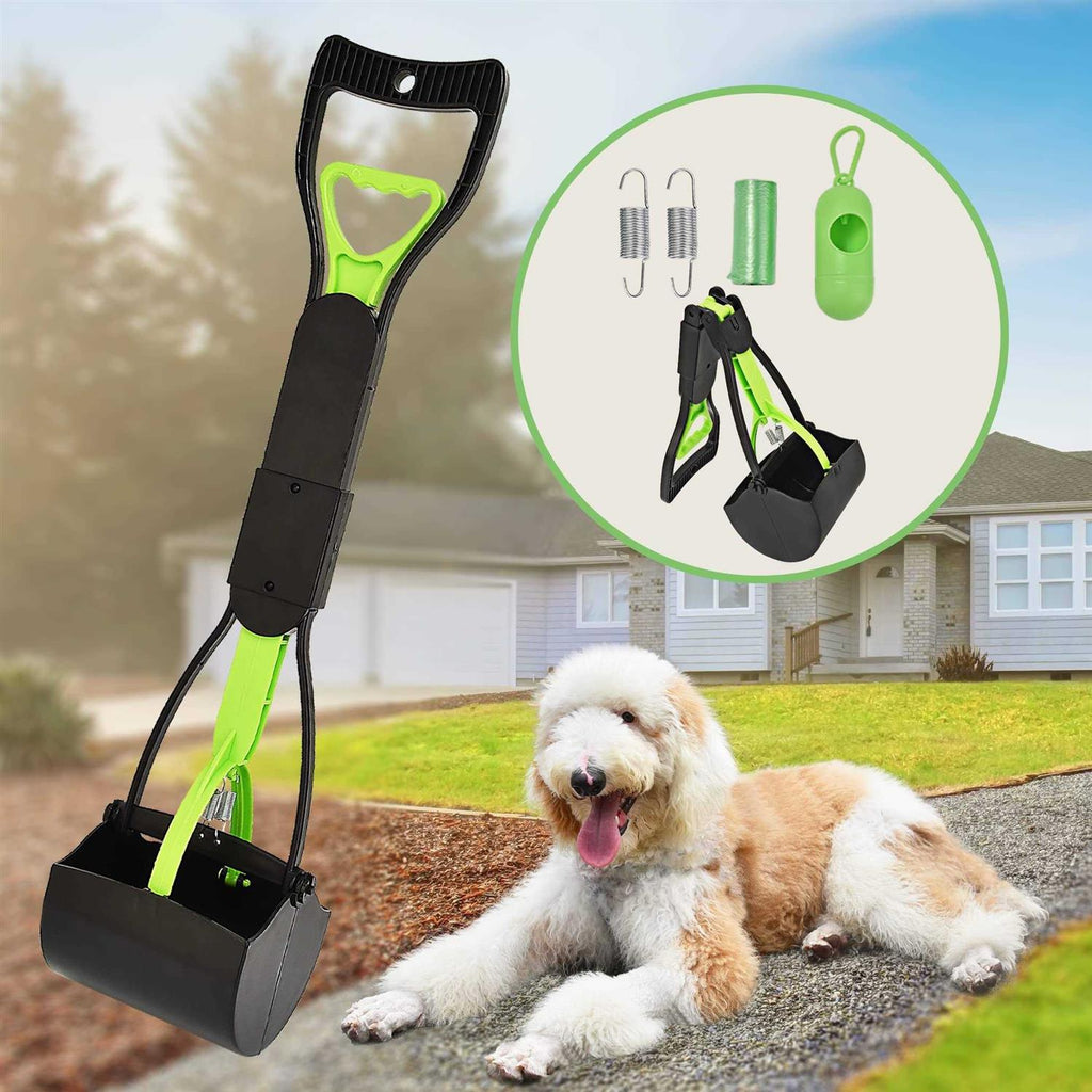 Portable Dog Pooper Scooper with Long Handle B6686
