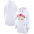 White San Francisco 49ers Pullover Hoodie Y4372