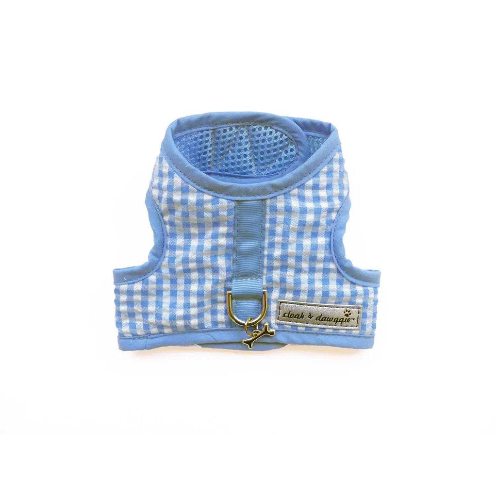 Teacup Gingham Dog Harness Vest G899621