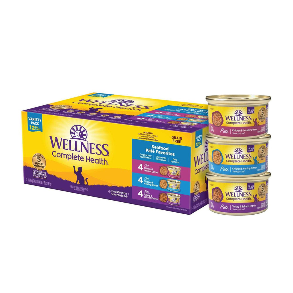 Seafood Pate Cat Food Variety Pack Y86534