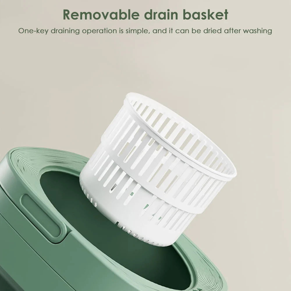 Purple Portable 8L Mini Washing Machine Z75810