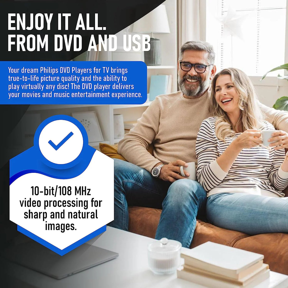 DVD Player 1080p USB T3351
