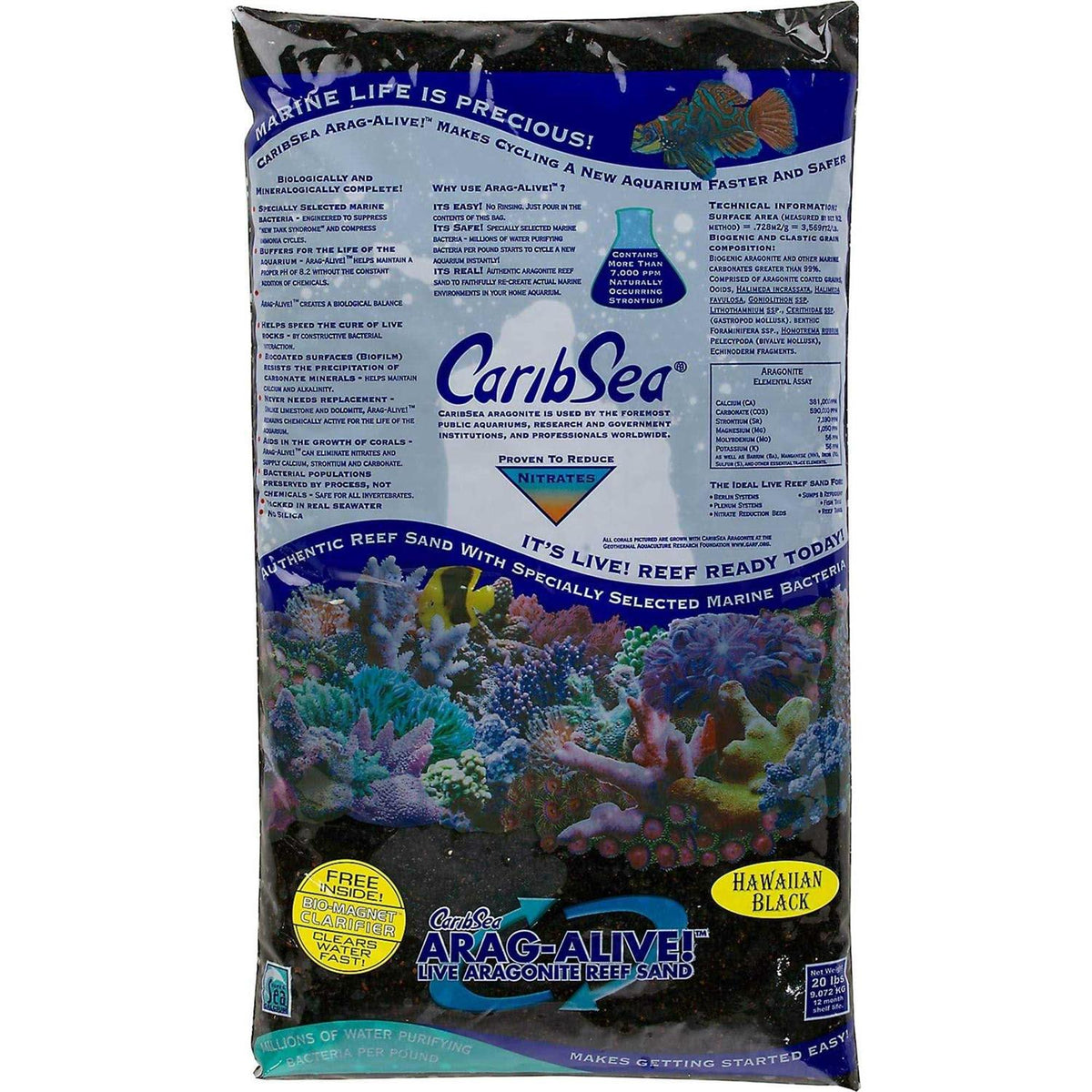 Hawaiian Black Aquarium Sand N65787