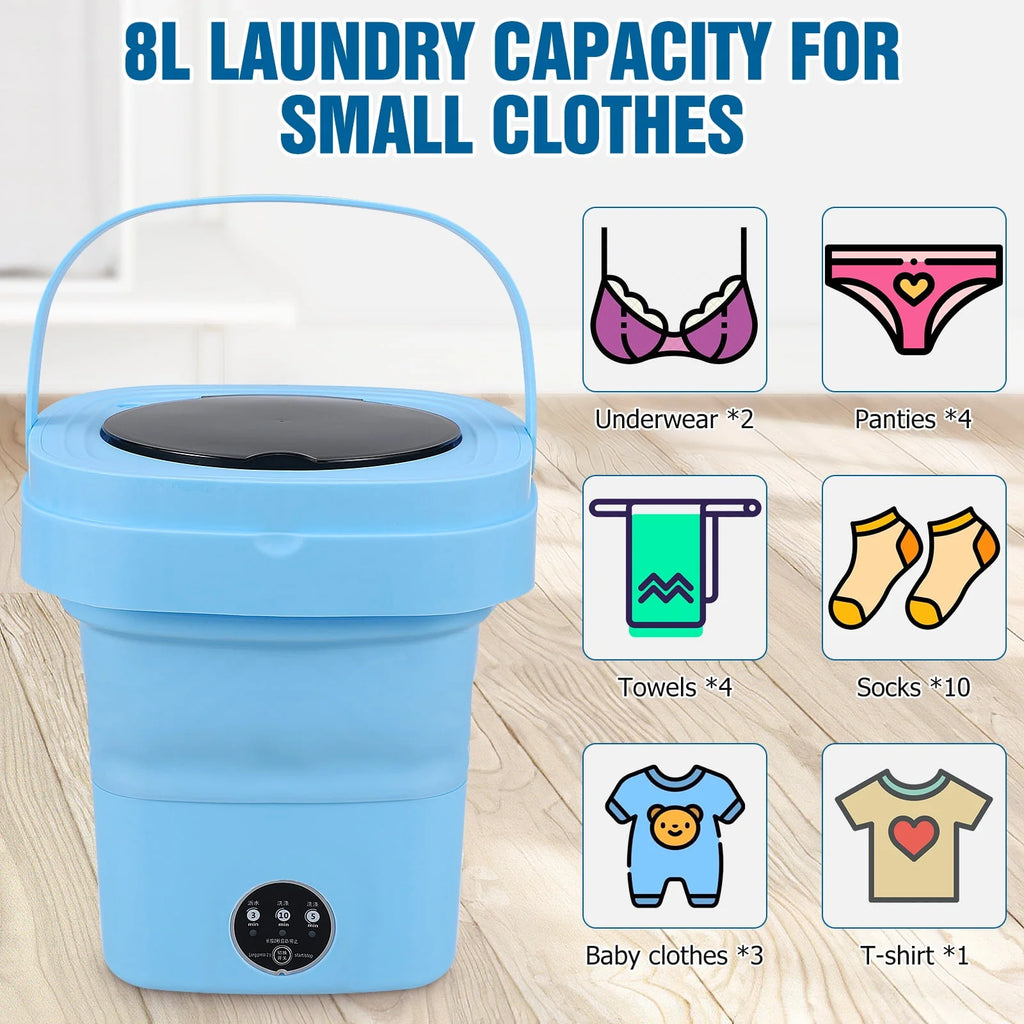 Portable Small Washing Machine and Dryer K339