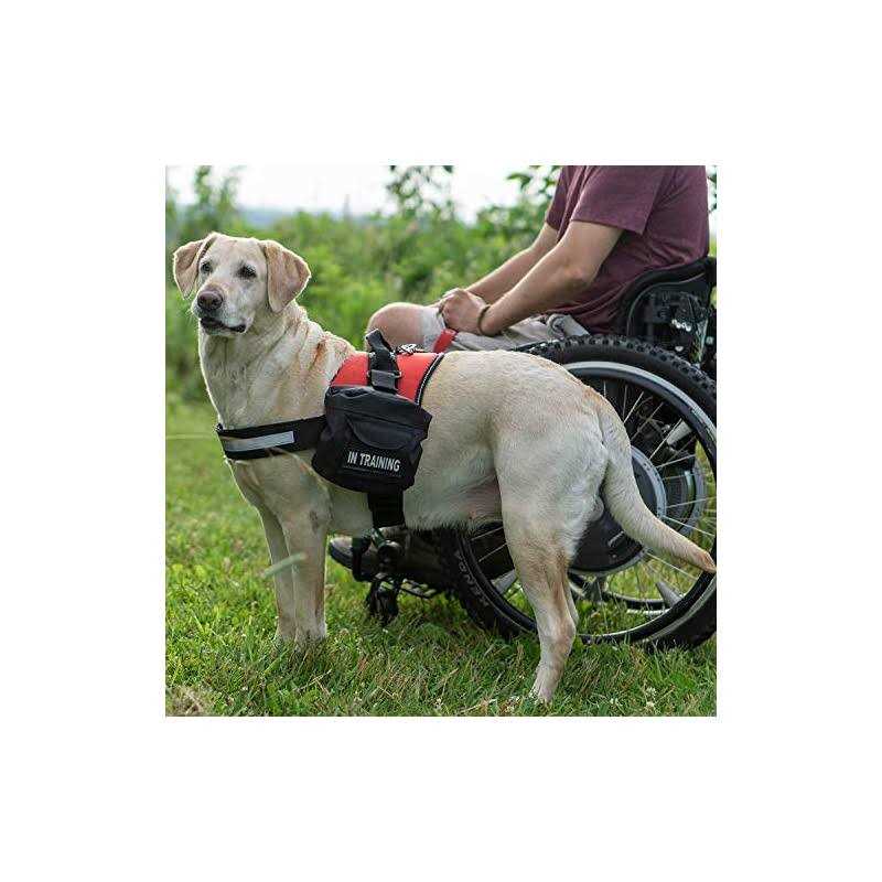 Service Dog Vest with Hook and Loop Straps and Detachable Backpacks in 7 Sizes Y388182
