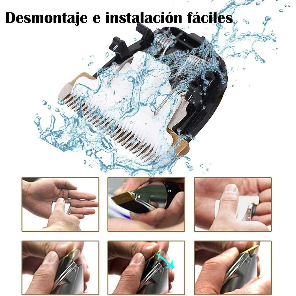 Dog Clippers Low Noise Rechargeable Cordless Grooming Kit H8554